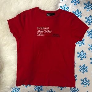 Vintage Polo Ralph Lauren Red Shirt